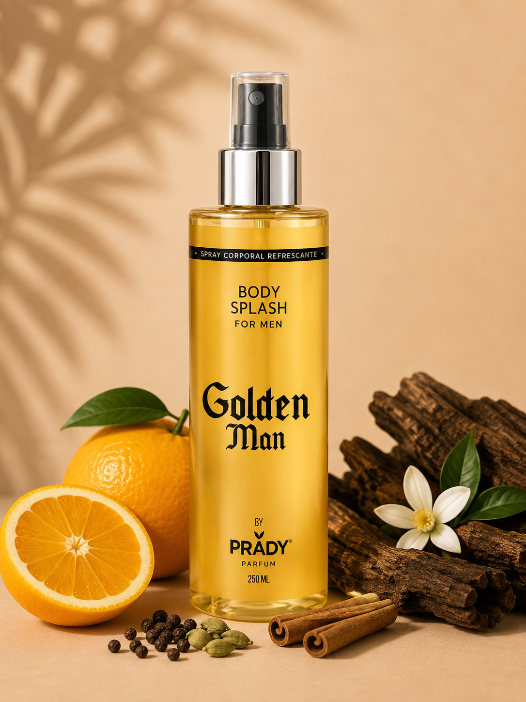 Golden man - Brume Corps & Cheveux 250ML ✨