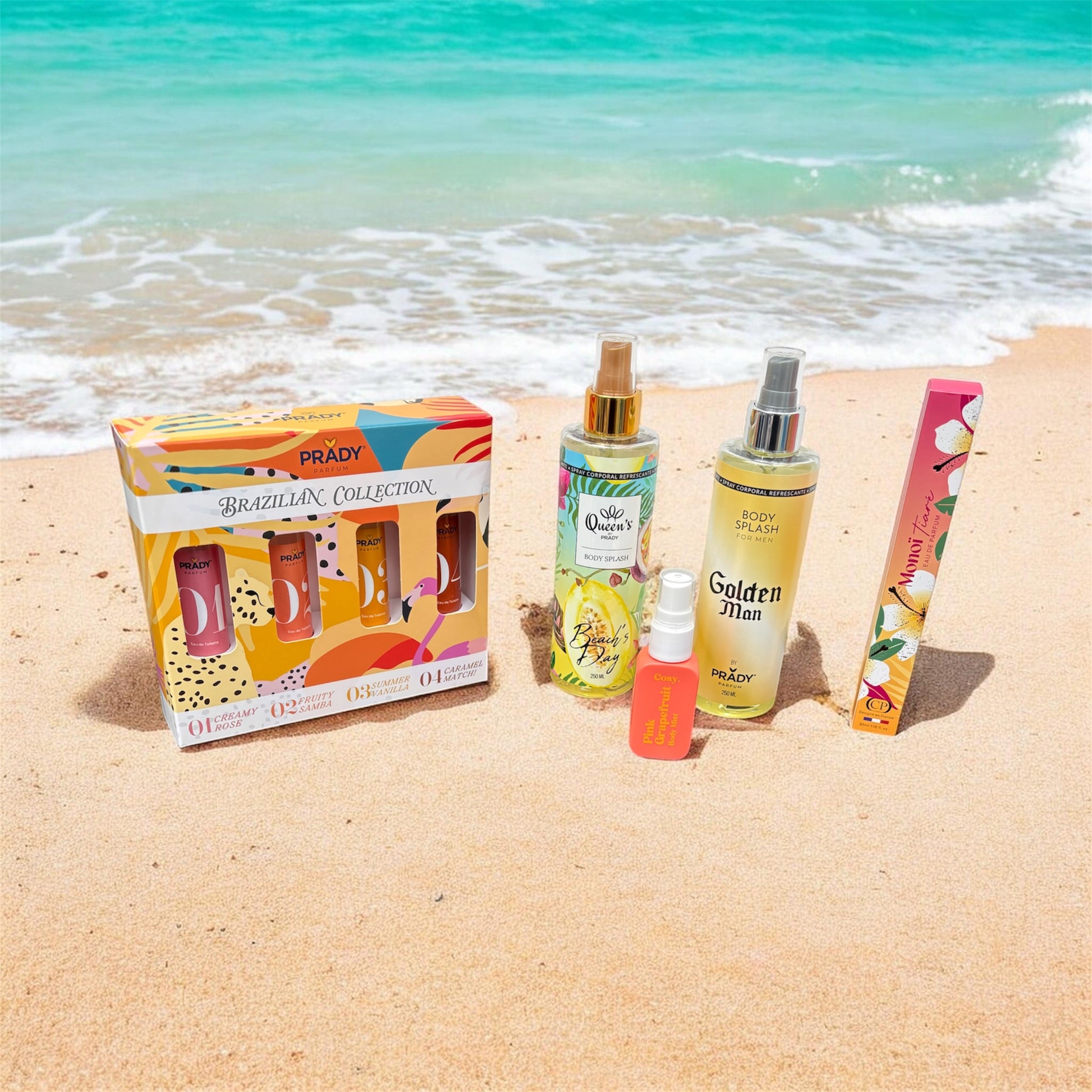 Coffret Découverte Été – Parfums & Brumes Tropicales ☀️🌴