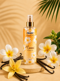 Brume Corps & Cheveux Monoï Vanille Prady – 250 ml | Parfum Solaire & Gourmand ✨